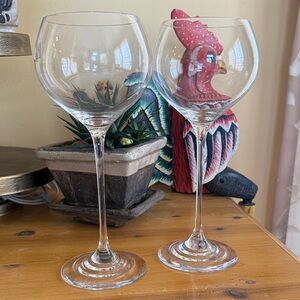 Elegant Red Wine Glasses Set🍷♥️